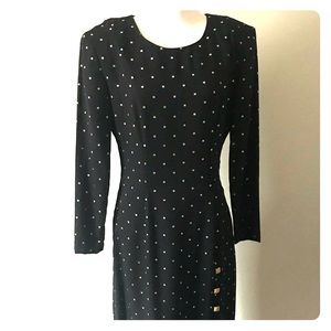 Vintage 80s rad Michael Blair dress